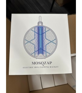 MOSQZAP 2Pack Electric Foldable Fly Swatter & Bug Zapper Racket. 3500Packs. EXW Los Angeles 
